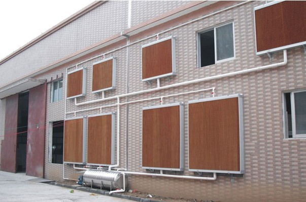 深圳石巖環(huán)保空調，公明水簾降溫工程